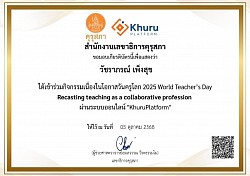 เกียรติบัตรการพัฒนาตนเอง