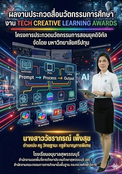 ผลงานประกวดสื่อนวัตกรรมการศึกษา